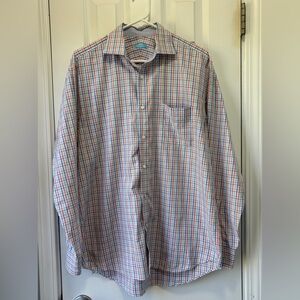 J.McLaughlin Men's Button Down Dress Shirt‎ Size M